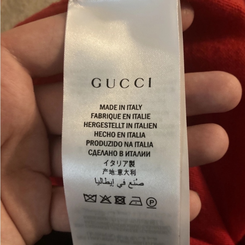 NWT Gucci wool dress with front pockets size extra small - Picture 4 of 4